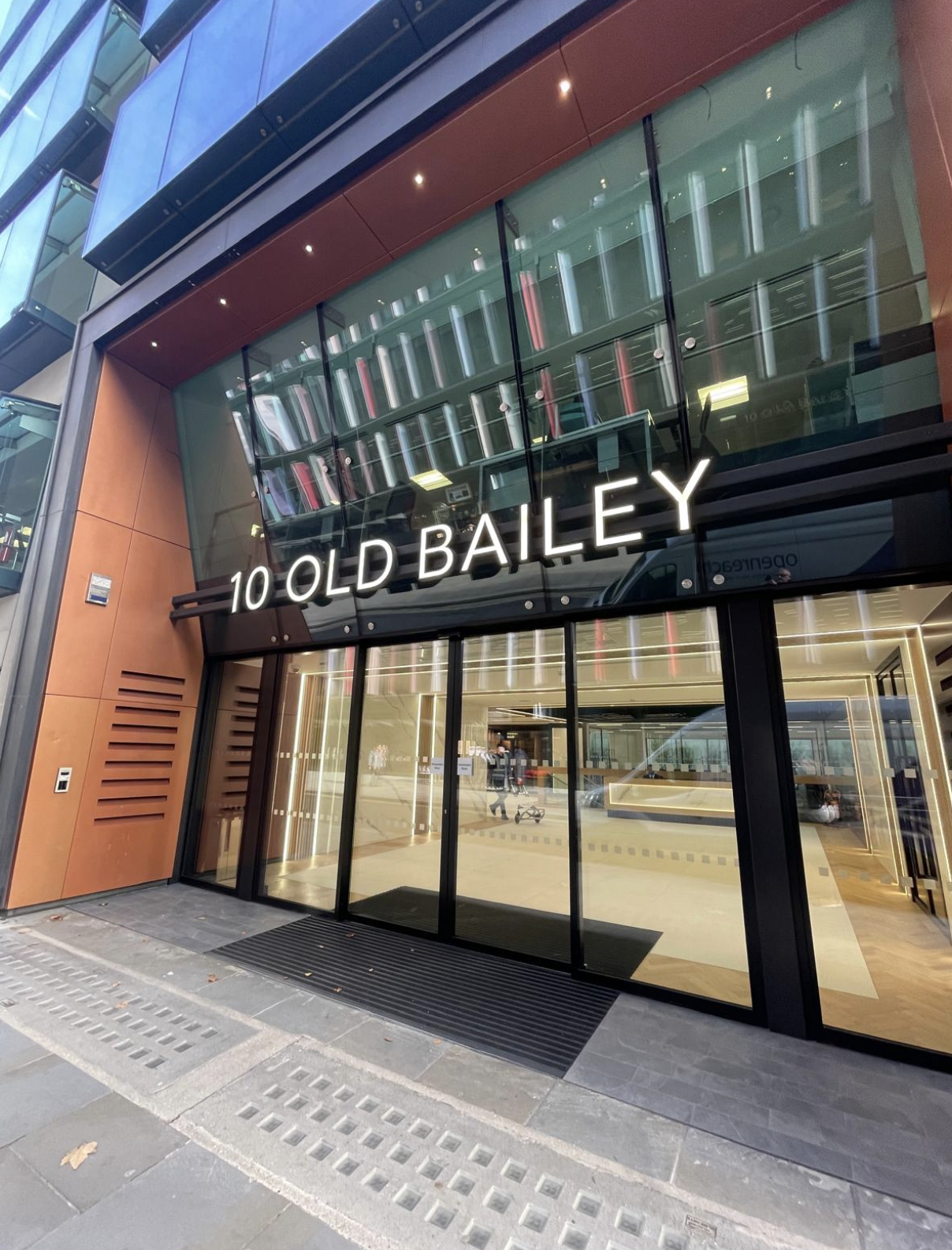 10 Old Bailey | Rimex Cladding | Illuminated Signage