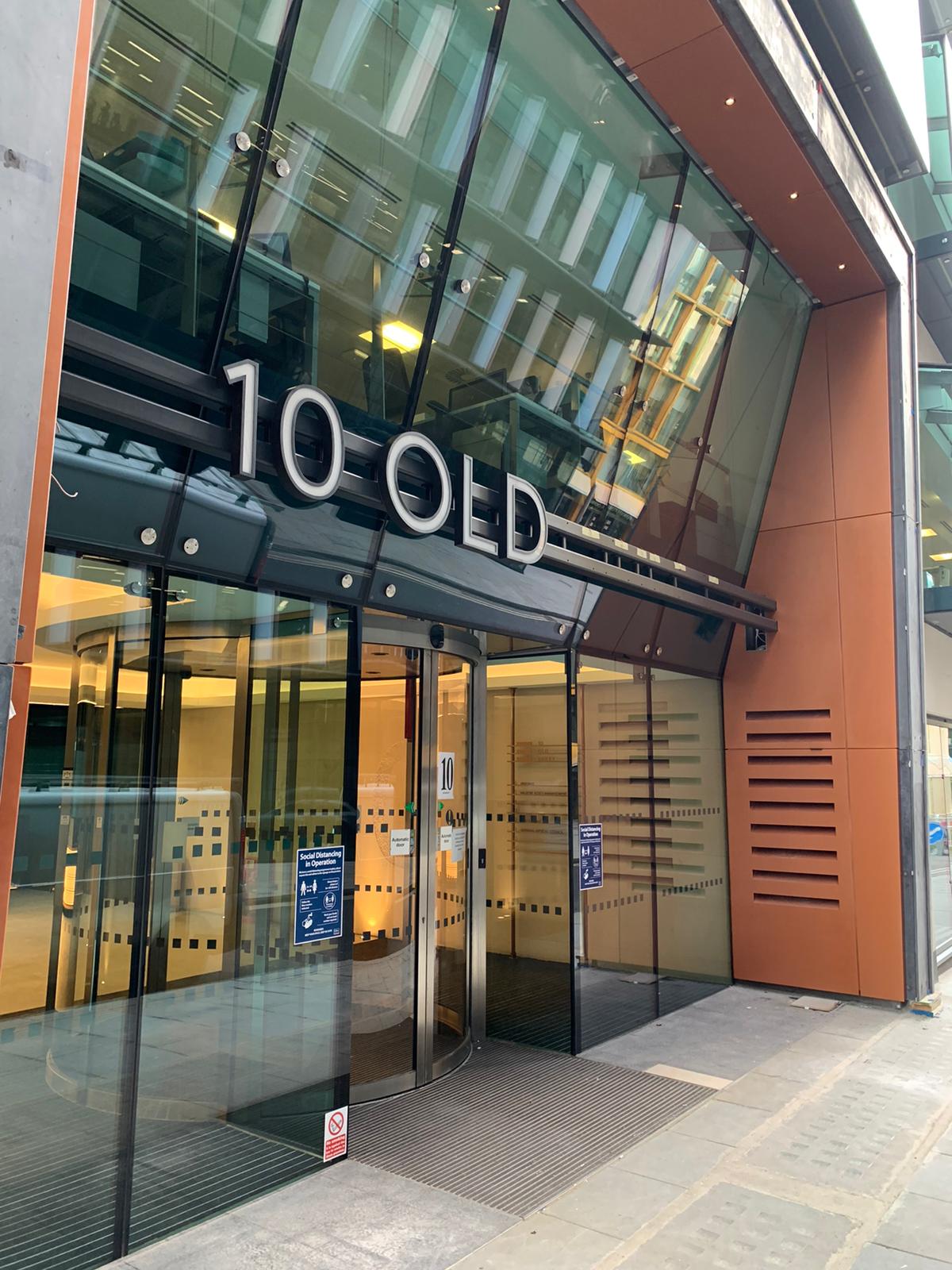 10 Old Bailey | Rimex Cladding | Illuminated Signage