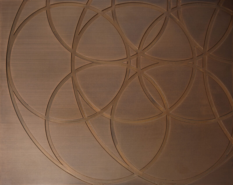 Engraved Bronze Sample 1